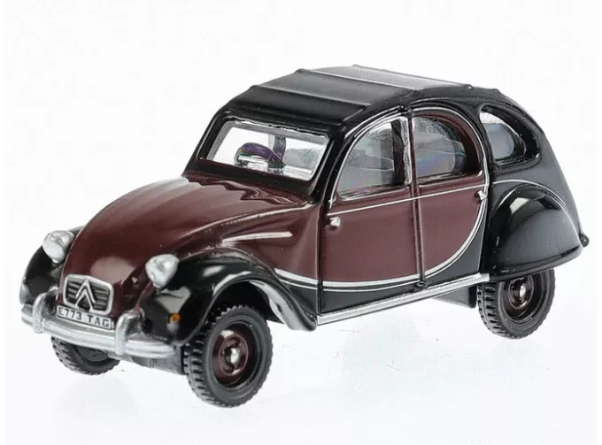 CITROEN 2CV Charleston (1981), dark red/black