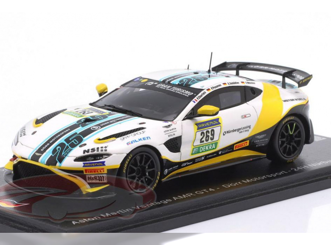 ASTON MARTIN Vantage AMR GT4 №269 Dörr Motorsport 24h Nuerburgring Philippe Charlaix, Frank Weishar, Sven Schädler, Peter Posavac (2024)
