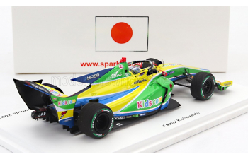 DALLARA Sf23 Toyota Trd01f Team Kcmg N7 Super Formula Season (2023) Kamui Kobayashi, Green Yellow