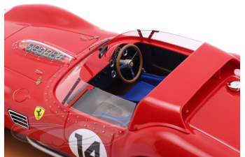 FERRARI 330 TRI/LM №14  24h LeMans Mike Parkes, Giancarlo Baghetti, Willy Mairesse (1962)