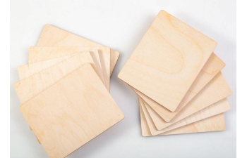 Заготовки для выжигания и творчества 100х80 мм, 10 шт.