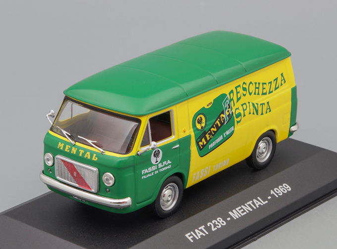 FIAT 238 "MENTAL" (1969), Green / Yellow