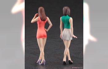 Сборная модель Набор фигур FASHION MODEL GIRLS FIGURE (2 фигуры)