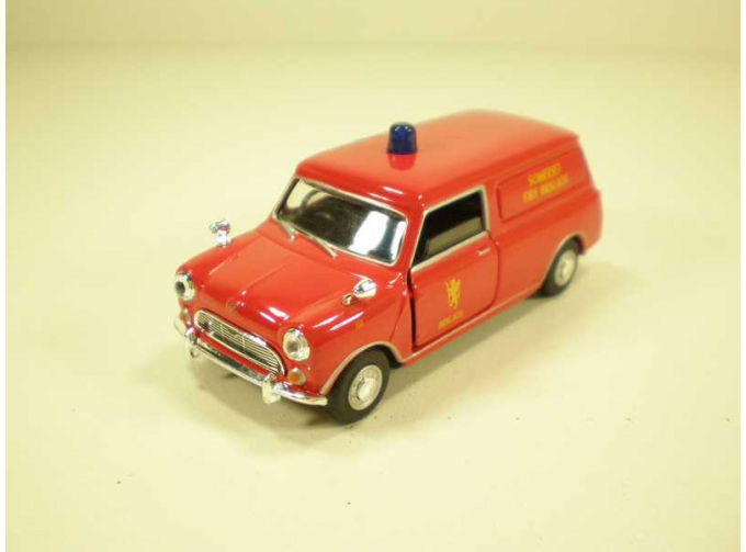 MINI Panel Van Somerset Fire Brigade, red