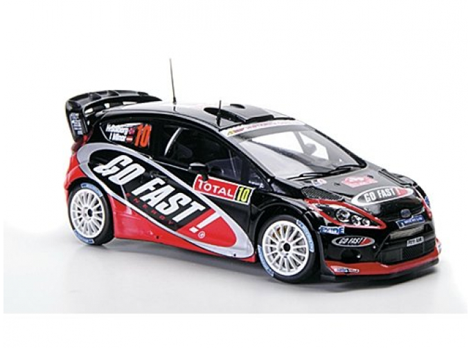 FORD FIESTA RS WRC 10 H.SOLBERG-I.MINOR Rally Monte Carlo 2012, black