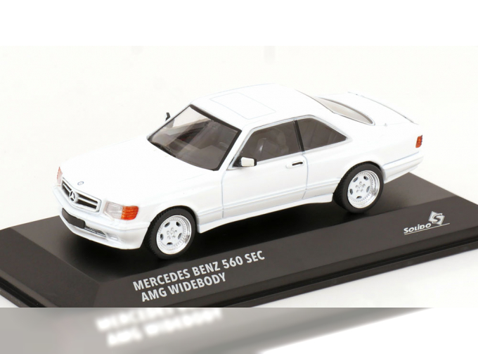 MERCEDES BENZ S-class 560sec Amg (c126) Wide Body (1990), White