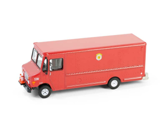 Step Van with Traffic Cone Mounts Village of Arlington Heights (2020), red