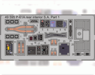 P-61A rear interior S. A