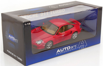PORSCHE 911 (996) Turbo, red