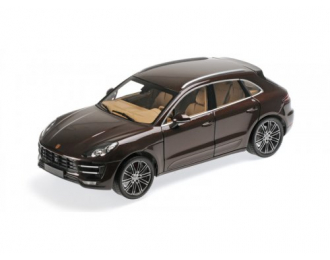 PORSCHE MACAN TURBO - 2013 - BROWN METALLIC