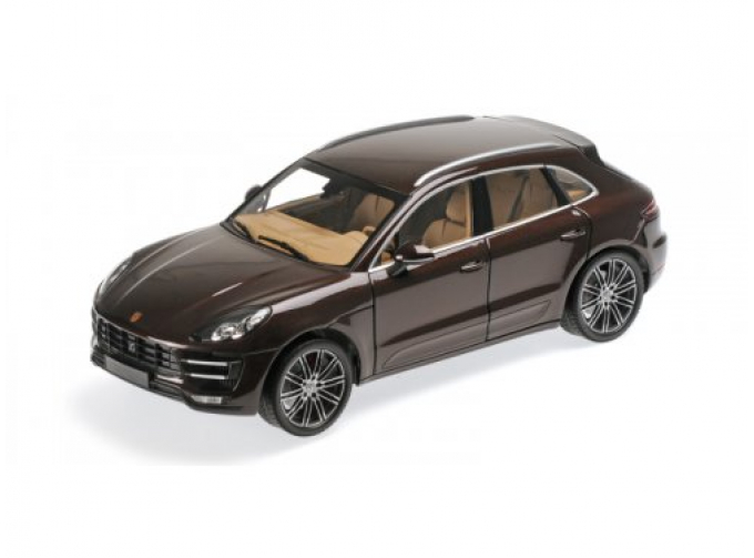 PORSCHE MACAN TURBO - 2013 - BROWN METALLIC