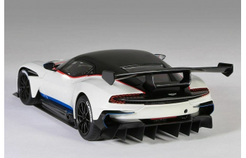 Aston Martin Vulcan - 2015 (stratus white with blue and red stripes)