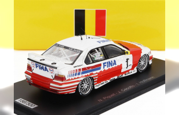 BMW 3-series 318is Team Bmw Fina Bastos №1 4th 24h Spa (1994) Nelson Piquet - Johnny Cecotto - Ingo Hoffmann, Red White