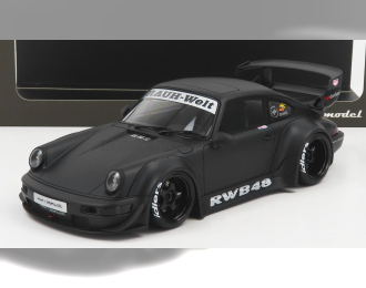 PORSCHE 911 964 Rwb Coupe 1990, Matt Black