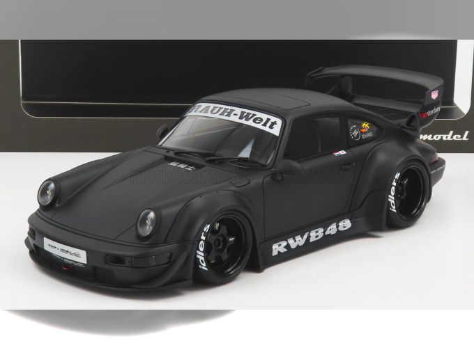 PORSCHE 911 964 Rwb Coupe 1990, Matt Black