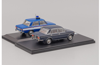 Набор из 2 моделей ВАЗ-2103 "Жигули" (1972-1973) и LADA 1300 Verejna Bezpecnost