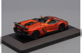 LAMBORGHINI Aventador J "Year of the Sheep" Nurnberg Toy Fair 2015, orange metallic