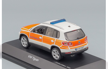 VOLKSWAGEN Tiguan NOTARZT, white / orange