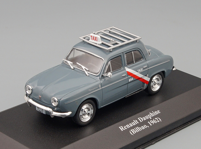 RENAULT Dauphine (Bilbao, 1962), Collection Les Taxis du monde, grey