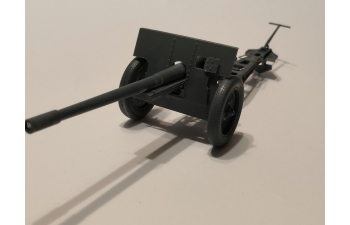 Сборная модель 107 мм пушка обр. 1910/30 года на металлических колесах