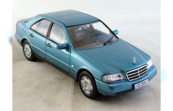 MERCEDES-BENZ C 200 (1994), Mercedes-Benz Offizielle Modell-Sammlung 62, blue