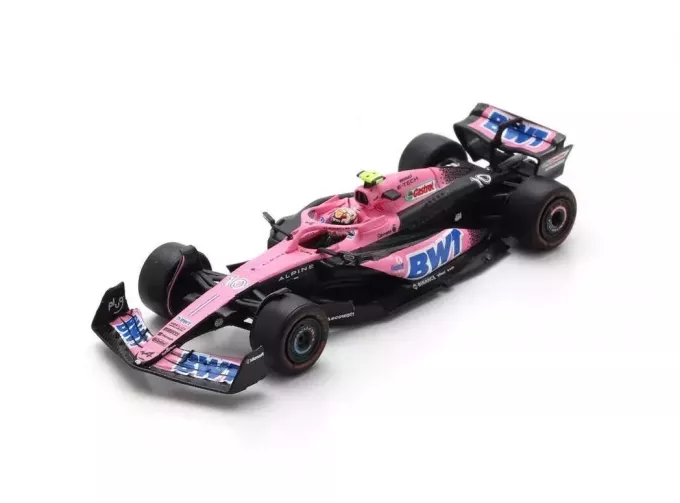 RENAULT F1 A523 Team Bwt Alpine N10 Season (2023) Pierre Gasly, Pink Blue