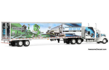 Kenworth W900L w/86 Studio Sleeper 53 Utility Trailer w/Skirts  Walinga Join Our Team