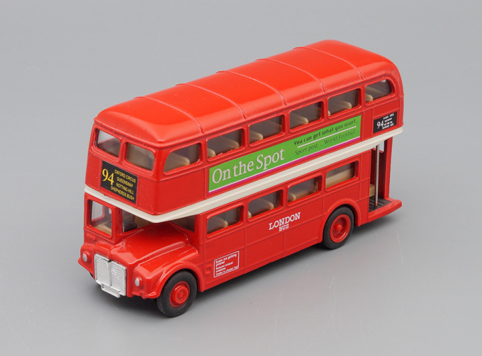 London Bus, red