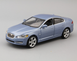 JAGUAR XF, blue metallic