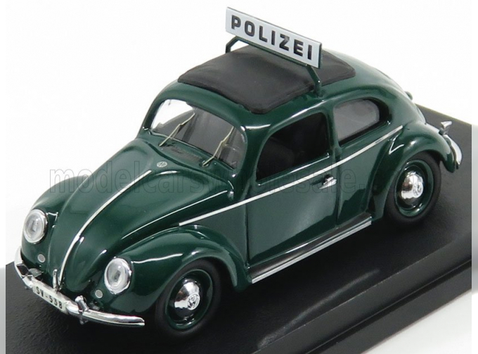 VOLKSWAGEN Beetle Maggiolino Polizei (1953), black