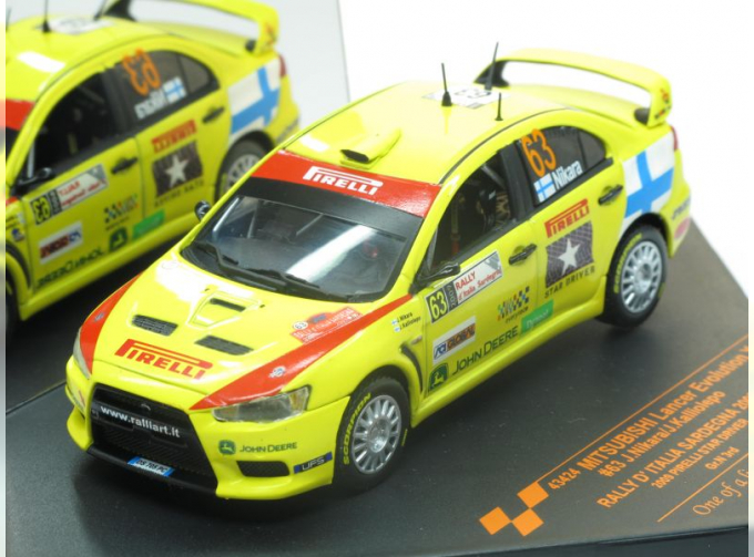 MITSUBISHI Lancer Evolution X #63 J.Nikara/J.Kalliolepo