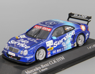 MERCEDES-BENZ CLK DTM 2002 Team Rosberg 'Service 24H AMG' #24 Stefan Muecke, blue