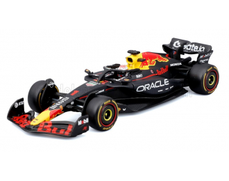 RED BULL F1 Rb21 Team Oracle Red Bull Racing №1 Season (2025) Max Verstappen - With Pilot And Showcase, Blue Yellow Red