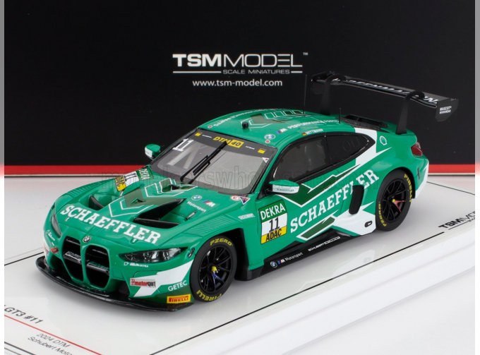 BMW 4-series M4 Gt3 Team Schubert Motorsport №11 Dtm Season (2024) Marco Wittmann, Green