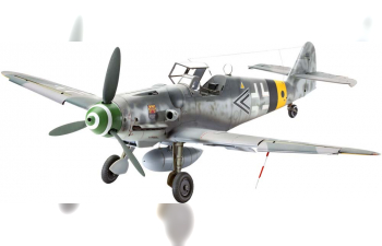 Сборная модель Самолет Истребитель Мессершмитт Bf.109 G-6