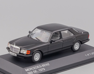 MERCEDES-BENZ 500 SE W126 (1979), metallic black