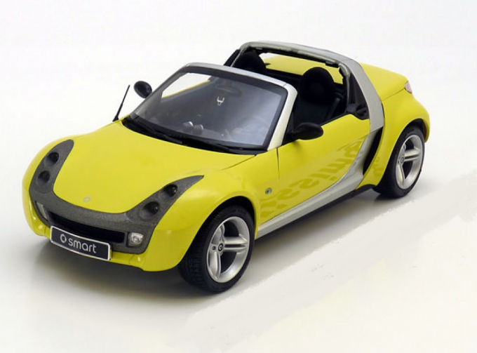 SMART Roadster Convertible (2003), yellow