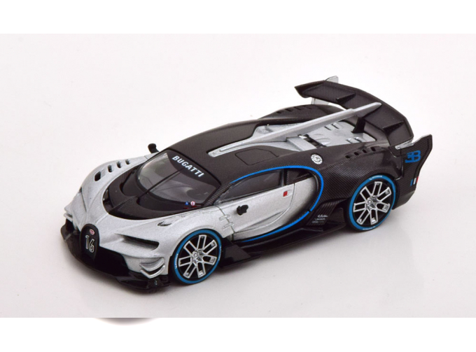 BUGATTI Vision Gran Turismo N16 Concept (2018), Silver Black