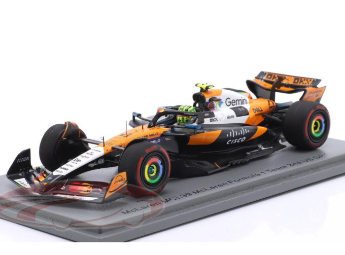 McLaren MCL39 №4 2nd USA GP Formula 1 World Champion Lando Norris (2025)