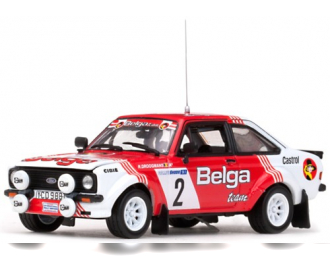 FORD Escort RS1800 - #2 R.Droogmans/A.Geron Winner Skoda Rally, (1981)