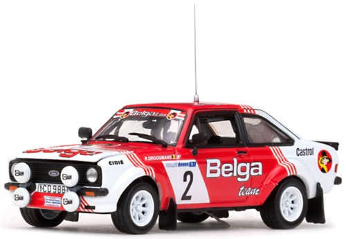 FORD Escort RS1800 - #2 R.Droogmans/A.Geron Winner Skoda Rally, (1981)