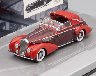 DELAGE D8-120 Cabriolet The Mullin Automotive Museum Collection (1939), dark red