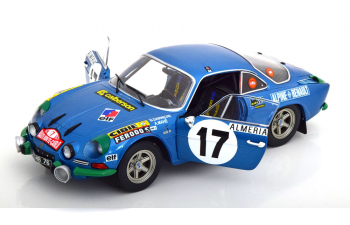 RENAULT Alpine A110 1600S №17 Rally Monte Carlo, Darnice/Mahe (1972)