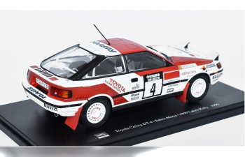 TOYOTA Celica GT-4 #4 Sainz/Moya 1000 Lakes Rally (1990), white / red