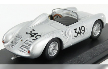 PORSCHE 1500 Rs Spider N349 Mille Miglia (1957) U.Maglioli, silver