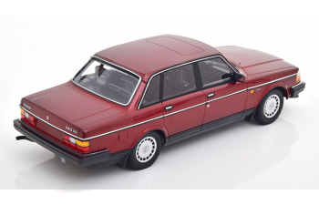 VOLVO 240 GL Saloon (1986), red metallic