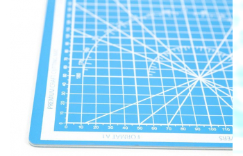 Коврик для резки Небесно-голубой, формат А1, 5 слоёв
