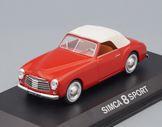 SIMCA 8 Sport 1949, Red