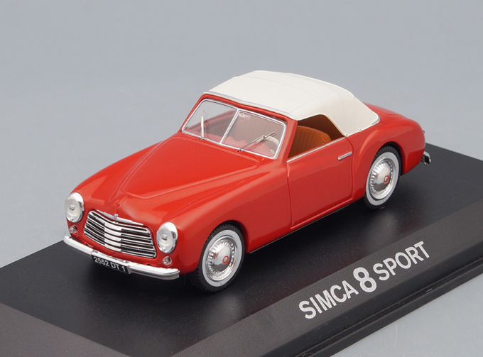 SIMCA 8 Sport 1949, Red