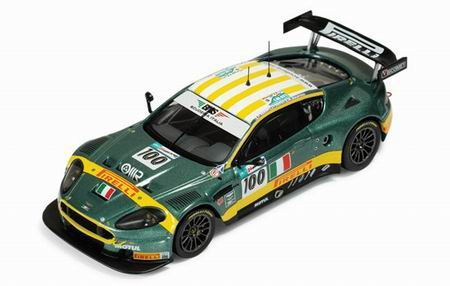 ASTON MARTIN DBR9 100 (BMS) Le Mans (F.Babini - J.Davies - M.Malucelli) 2007, темно-зеленый